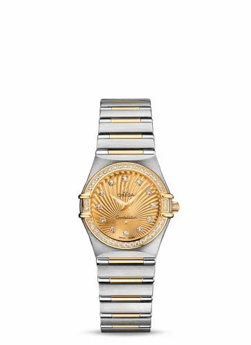 Omega Constellation Quartz 25.5 Stainless Steel / Yellow Gold / Champagne / 160 Years 111.25.26.60.58.001 (11125266058001)